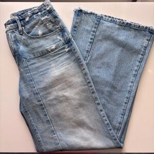 Good American Light Blue Boyfriend Jeans